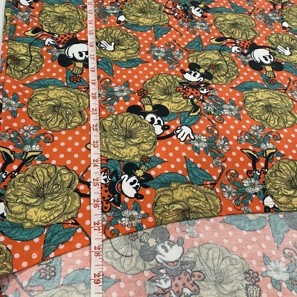 LuLaRoe DISNEY Shirt Sz XS/S US 2-6 Minnie Mouse Short Sleeve Tunic Top NWT
